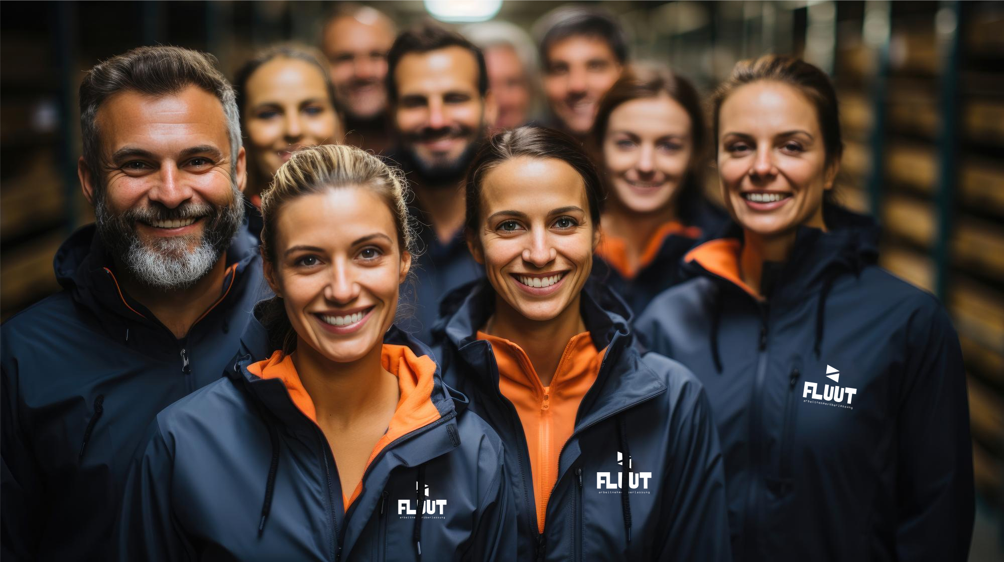 Professionelles Fluut Team
